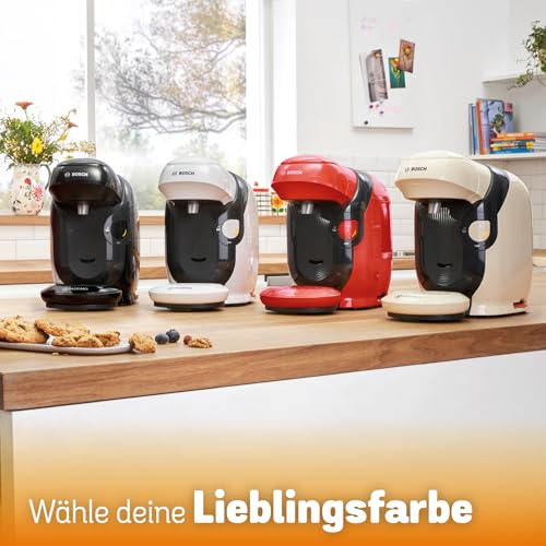 Tassimo Style TAS1103 – Kapselmaschine, über 70 Getränke, INTELLIBREW™, 1400W, Rot