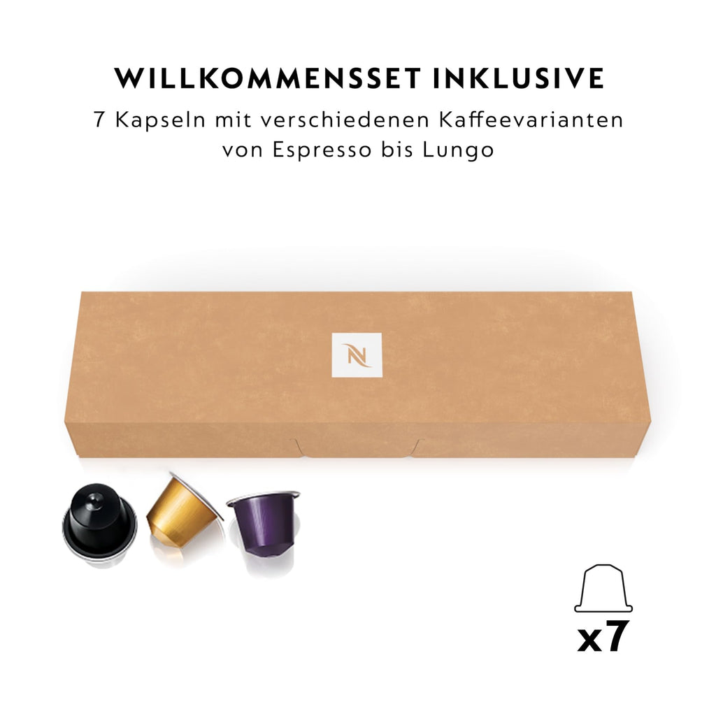 Essenza Mini EN85.B – Kapselmaschine, 19 Bar, Kompakt, Schwarz
