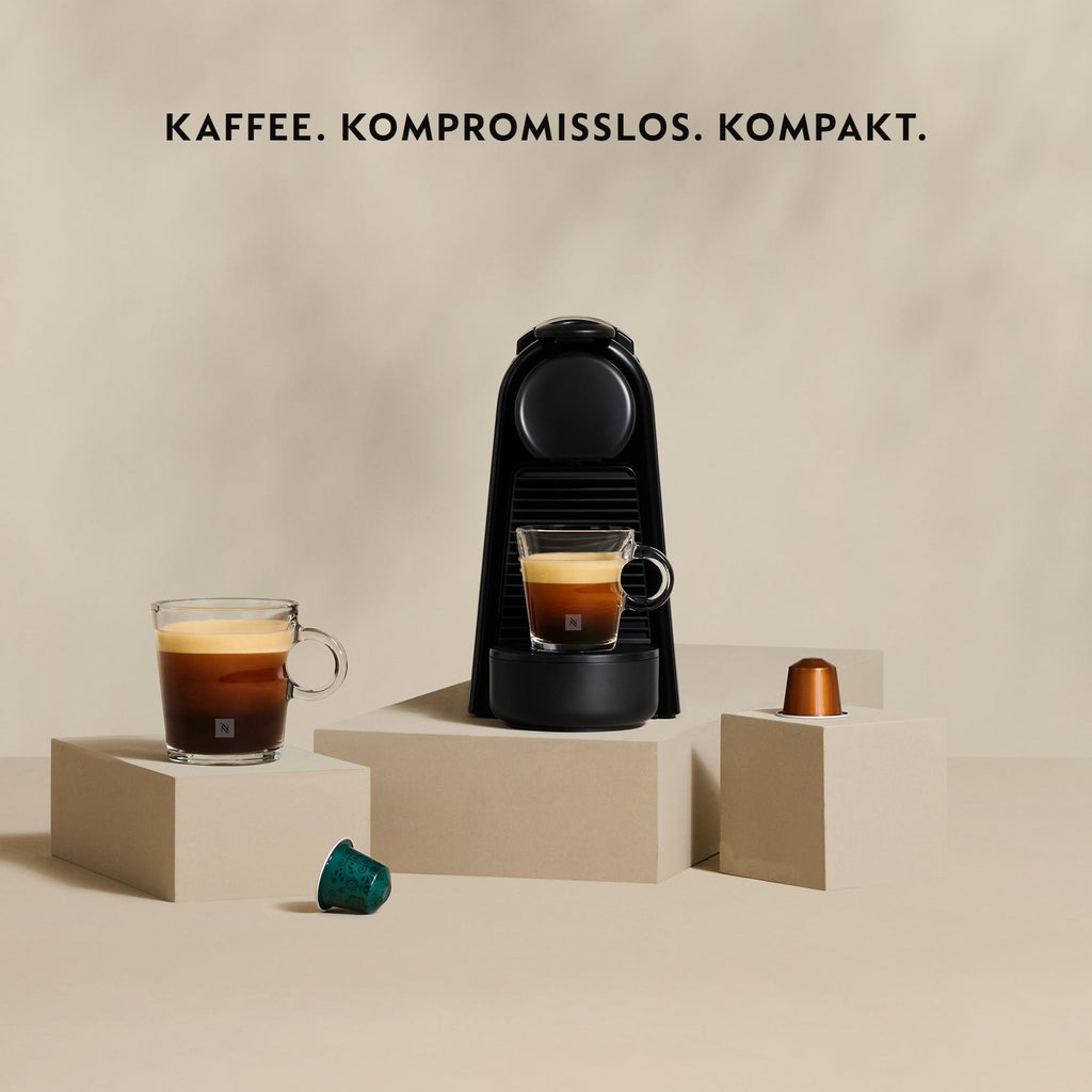 Essenza Mini EN85.BKMT – Kapselmaschine, 19 Bar, Mattschwarz