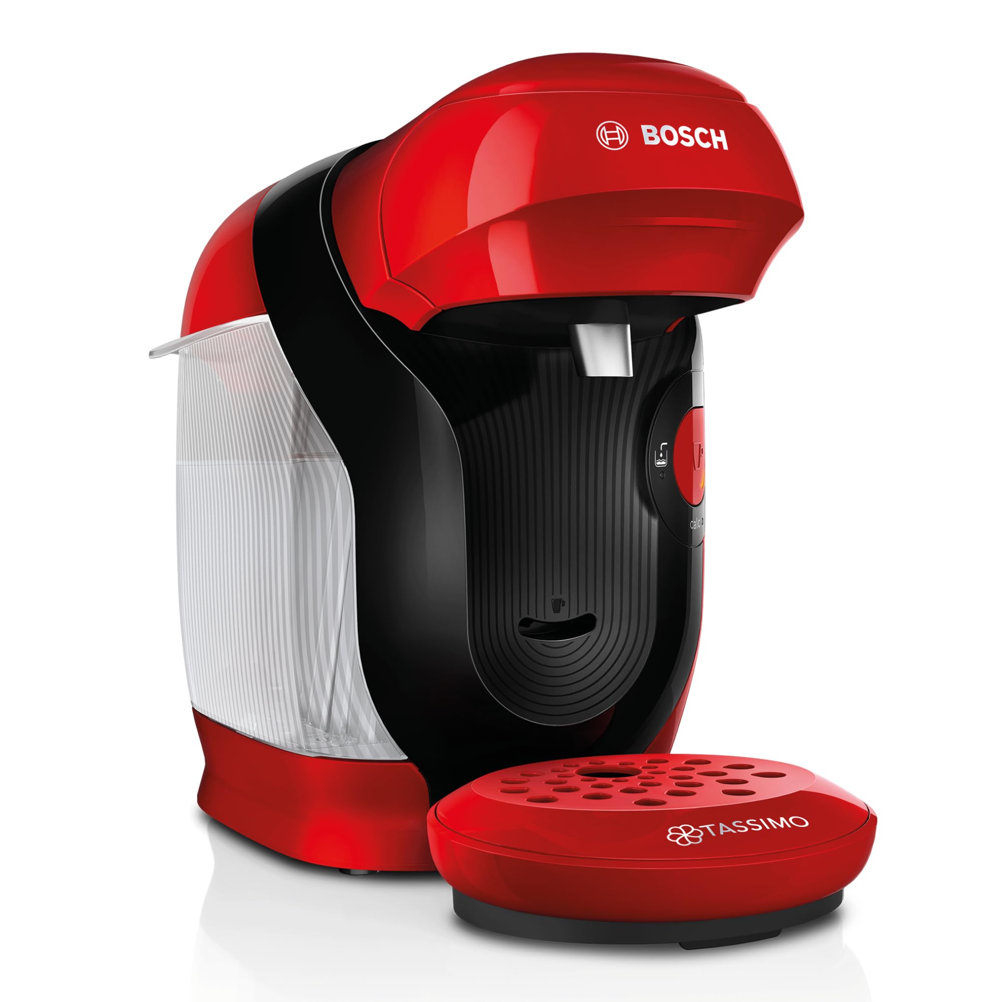 Tassimo Style TAS1103 – Kapselmaschine, über 70 Getränke, INTELLIBREW™, 1400W, Rot