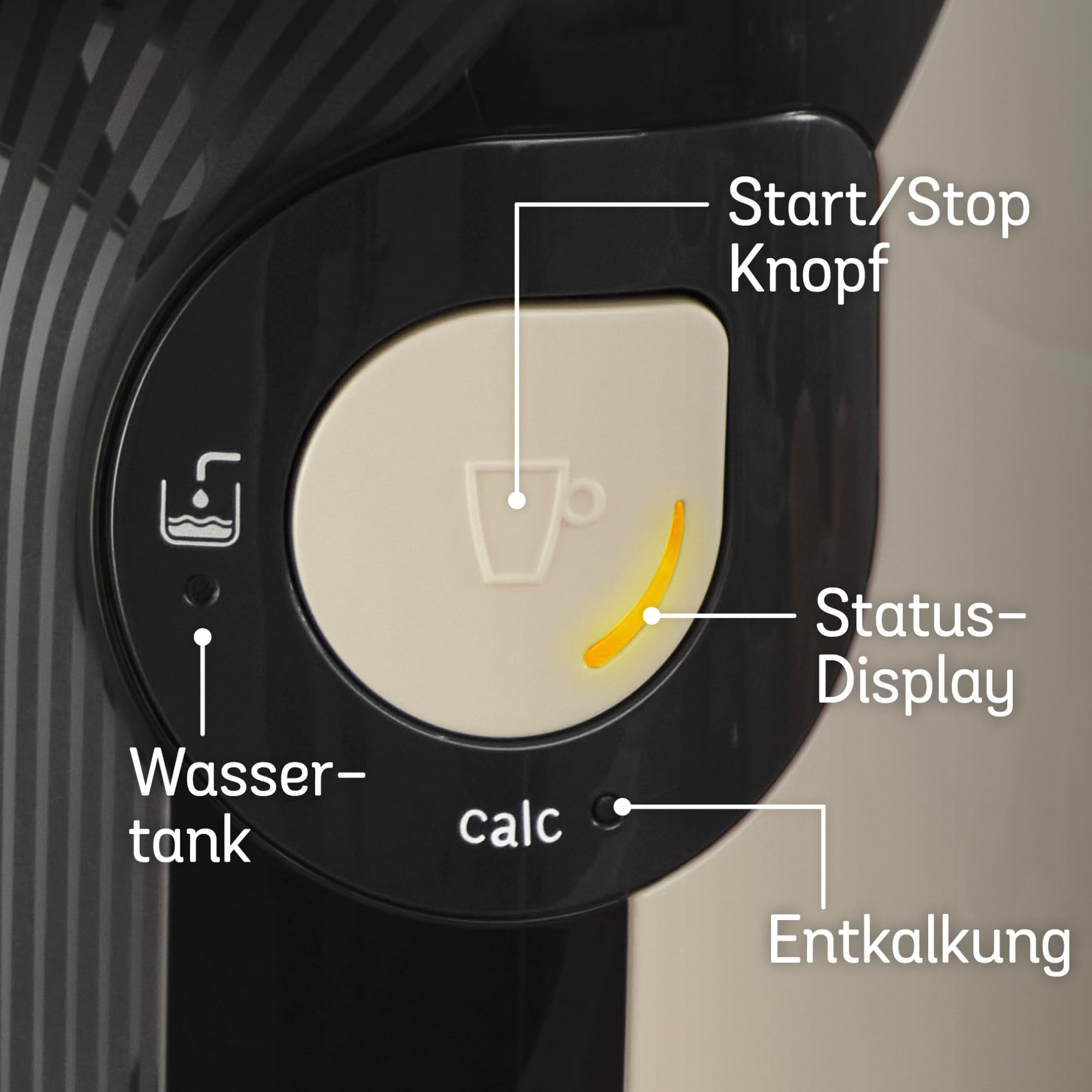 Tassimo Style TAS1107 – Kapselmaschine, über 70 Getränke, INTELLIBREW™, 1400W, Creme