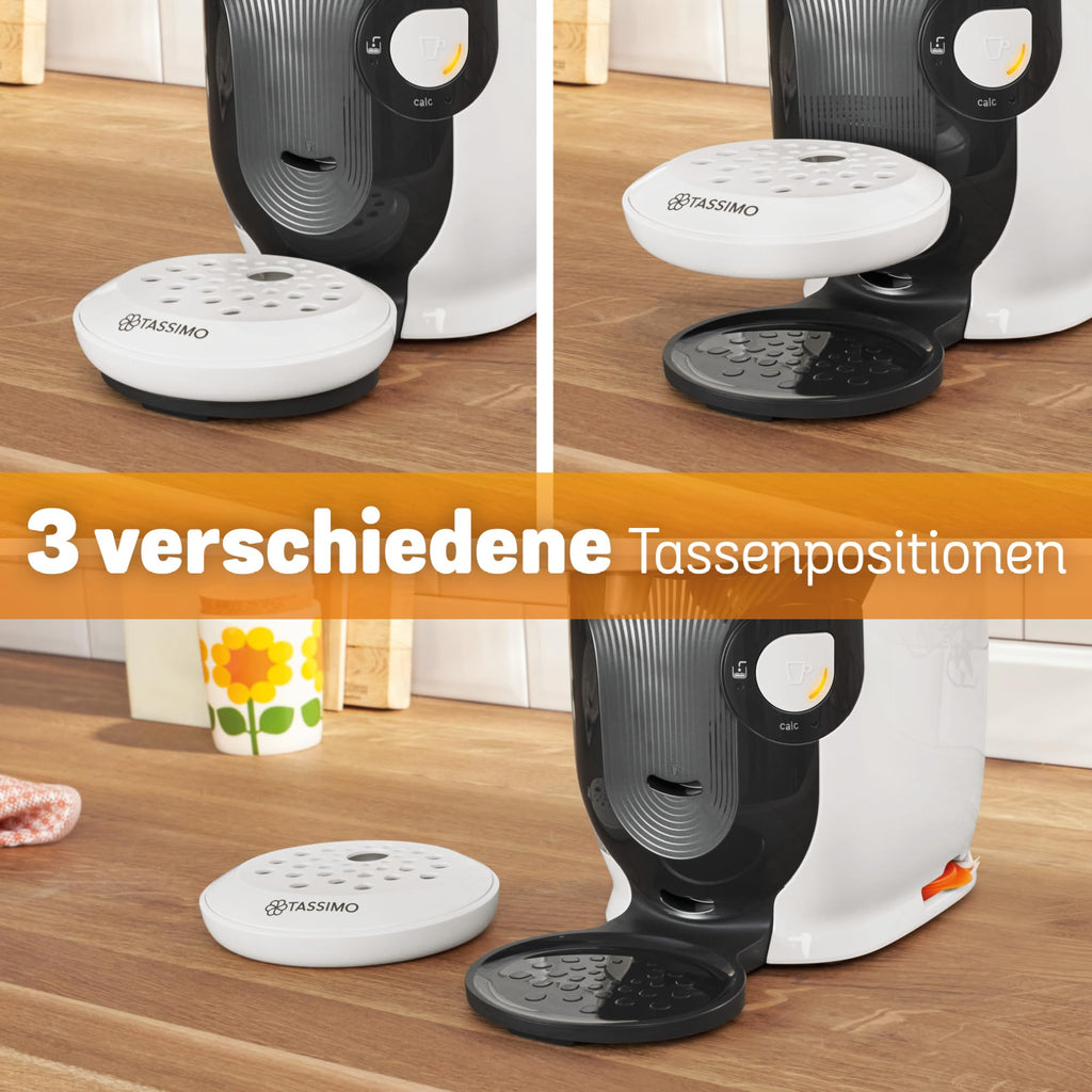 Tassimo Style TAS1104 – Kapselmaschine, über 70 Getränke, INTELLIBREW™, 1400W, Weiss